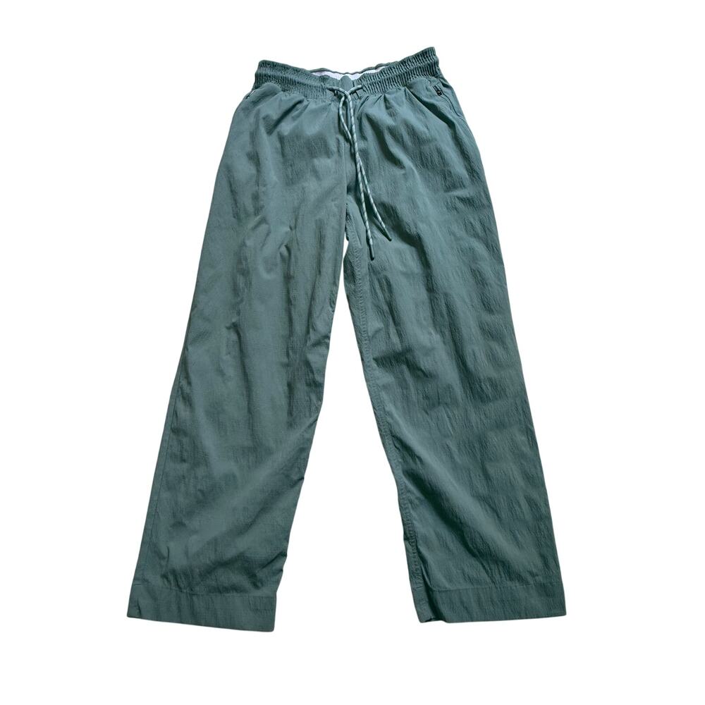 Athleta Trekkie Straight Crop Pants Women’s 2 Sage Blue
